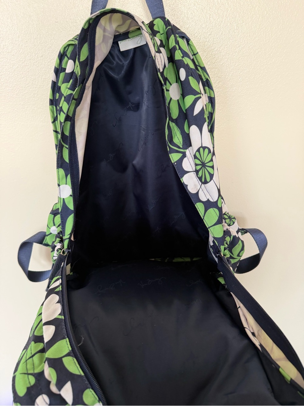 VERA BRADLEY Lighten Up Campus Backpack in Lucky You - Picture 11 of 16